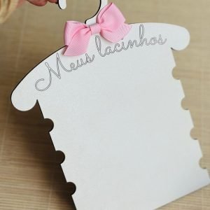 Cabide Suporte para Faixinhas de bebê - Imagem 4