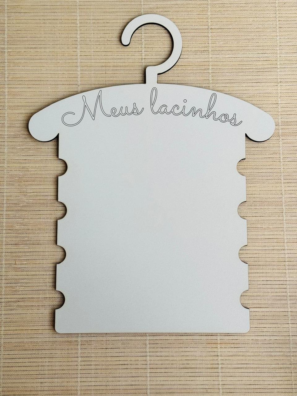 Cabide Suporte para Faixinhas de bebê