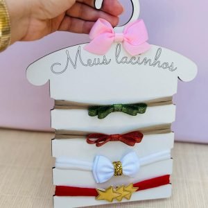 Cabide Suporte para Faixinhas de bebê - Imagem 3