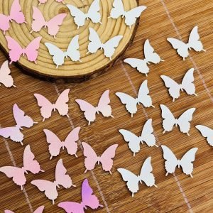 Borboleta de lonita 3cm. (5 und) - Imagem 2