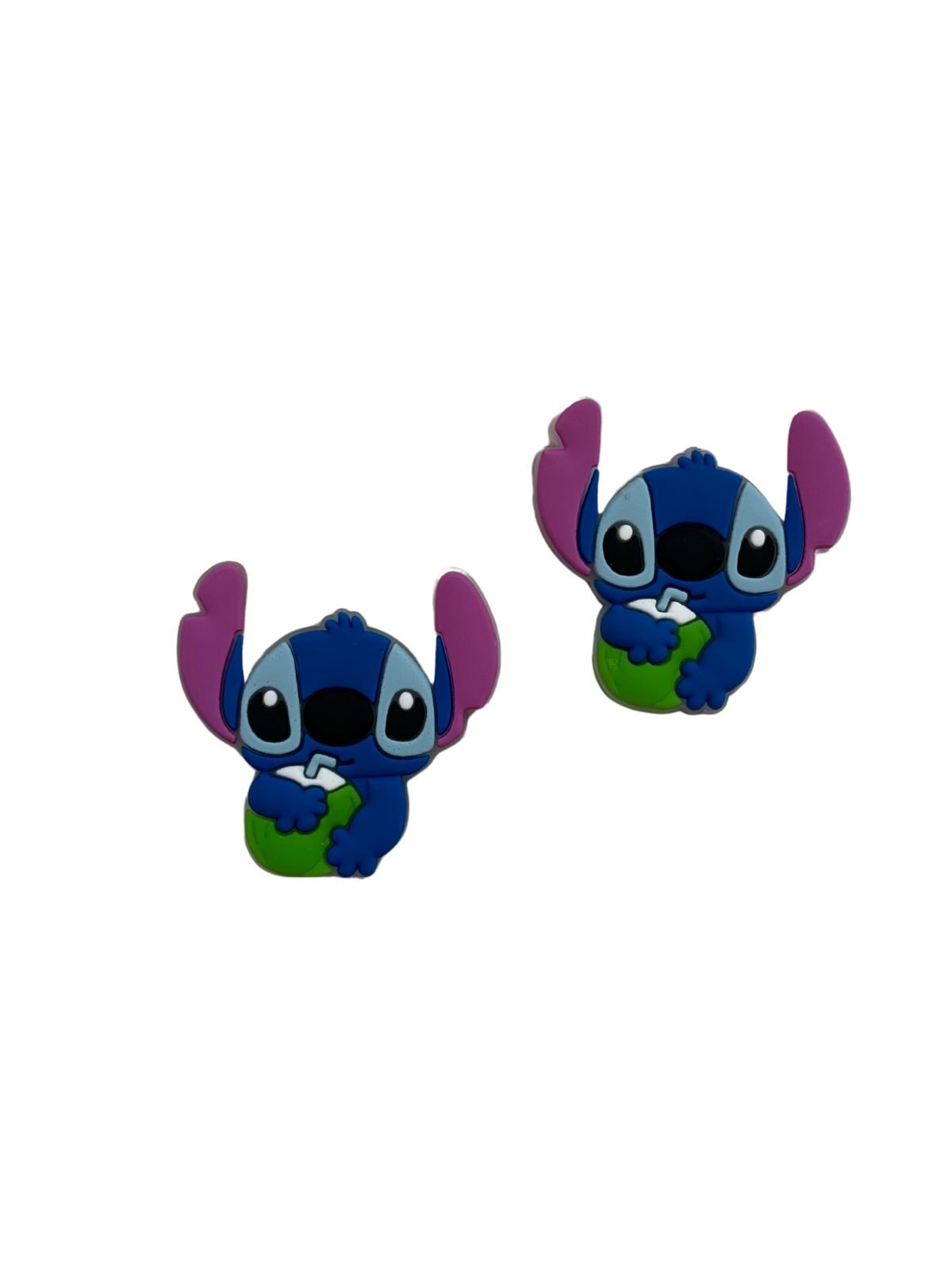 Aplique emborrachado Stitch com coco