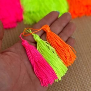 Tassel neon p/ carnaval (2 unid.) - Imagem 2