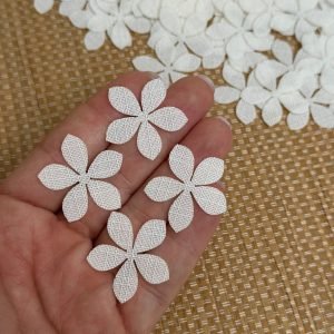 Flor de Linho para montagem (12 und) - Imagem 5