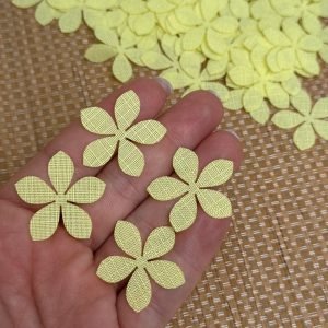 Flor de Linho para montagem (12 und) - Imagem 9