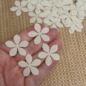Flor de Linho para montagem (12 und) - Imagem 3