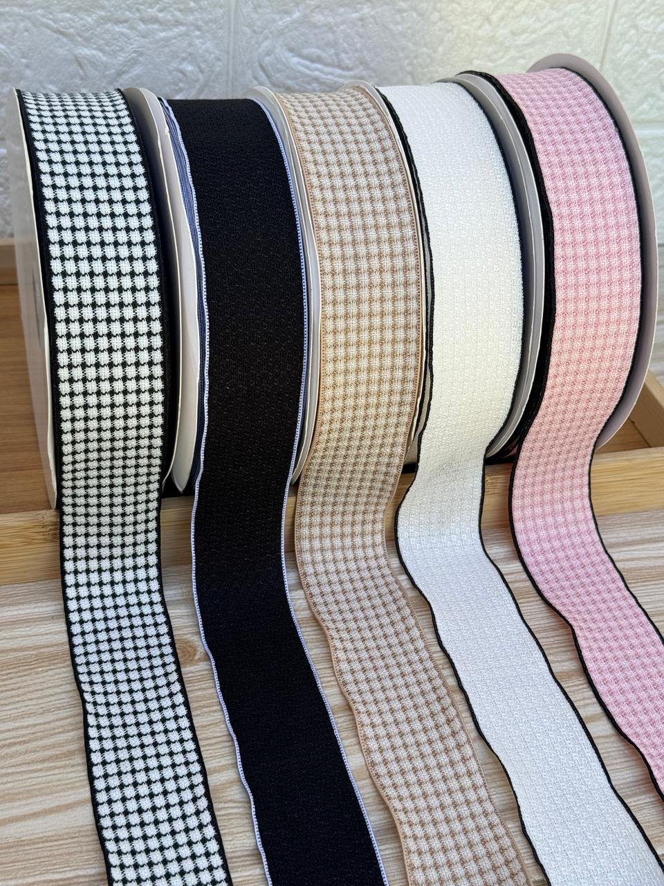 Fita Tweed xadrez 38mm