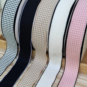 Fita Tweed xadrez 38mm - Imagem 2