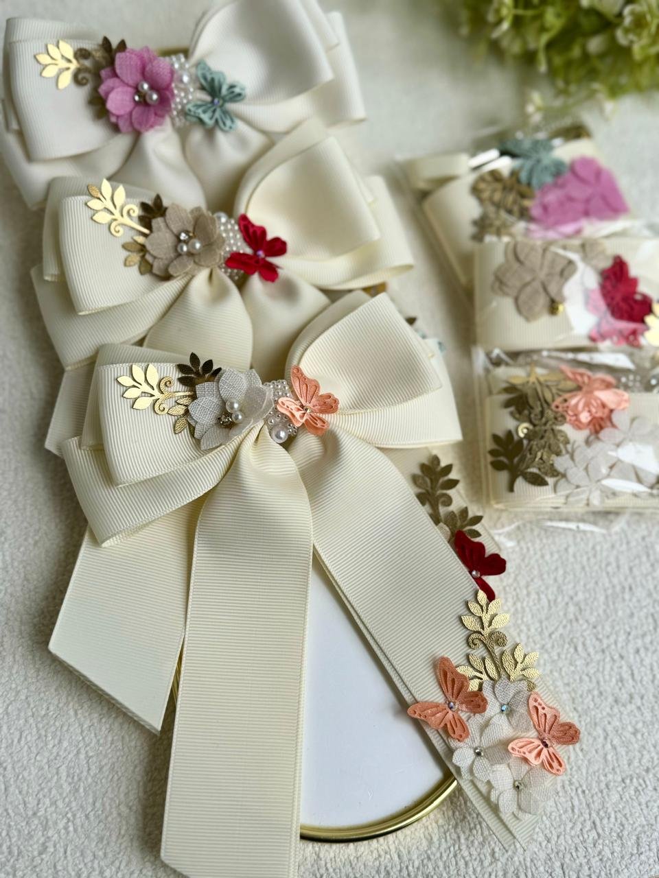 Kit para montagem laço floral