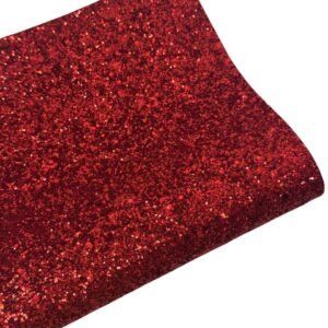 Lonita flocada vermelho 25x40cm - Imagem 1