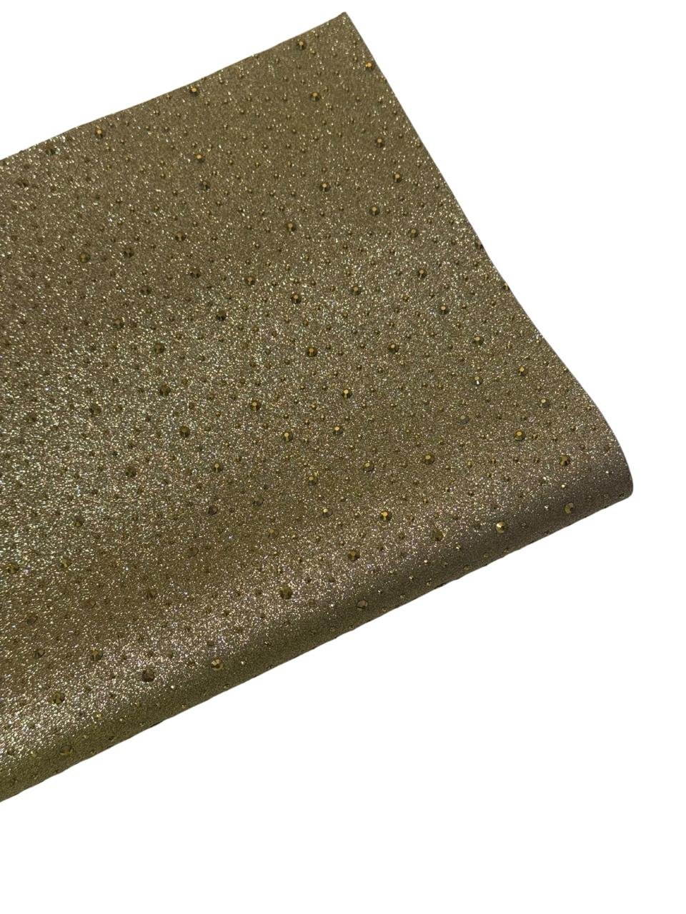 Lonita gliter Astral dourado 25x40cm