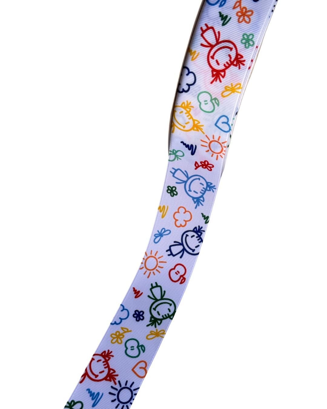 Fita Yama estampa escolar desenhos infantis 38mm