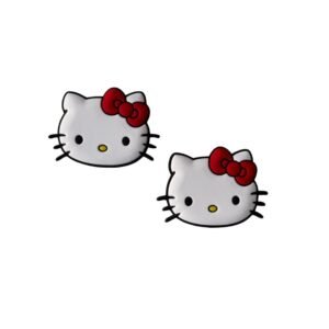 Aplique emborrachado Escolar Hello Kitty rostinho - Imagem 1