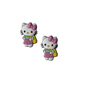 Aplique emborrachado Escolar Hello Kitty com mochila candy - Imagem 1
