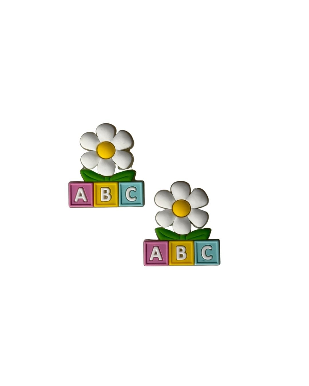 Aplique emborrachado Escolar Margarida com ABC - Candy