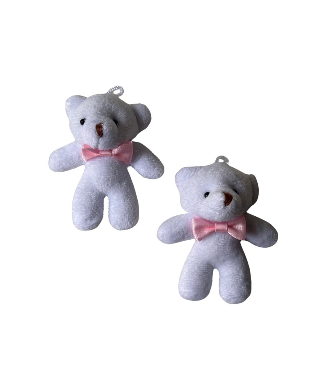 Urso de pelúcia Branco 8cm