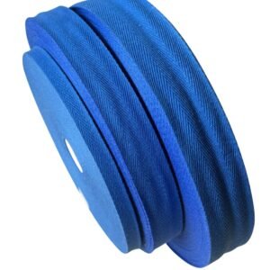 Fita sarjada de algodão azul royal - Imagem 1