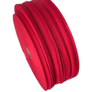 Fita sarjada de algodão vermelho - Imagem 1