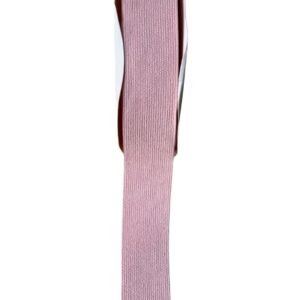 Fita veludo cotelê Rosa bebê 38mm - Imagem 1