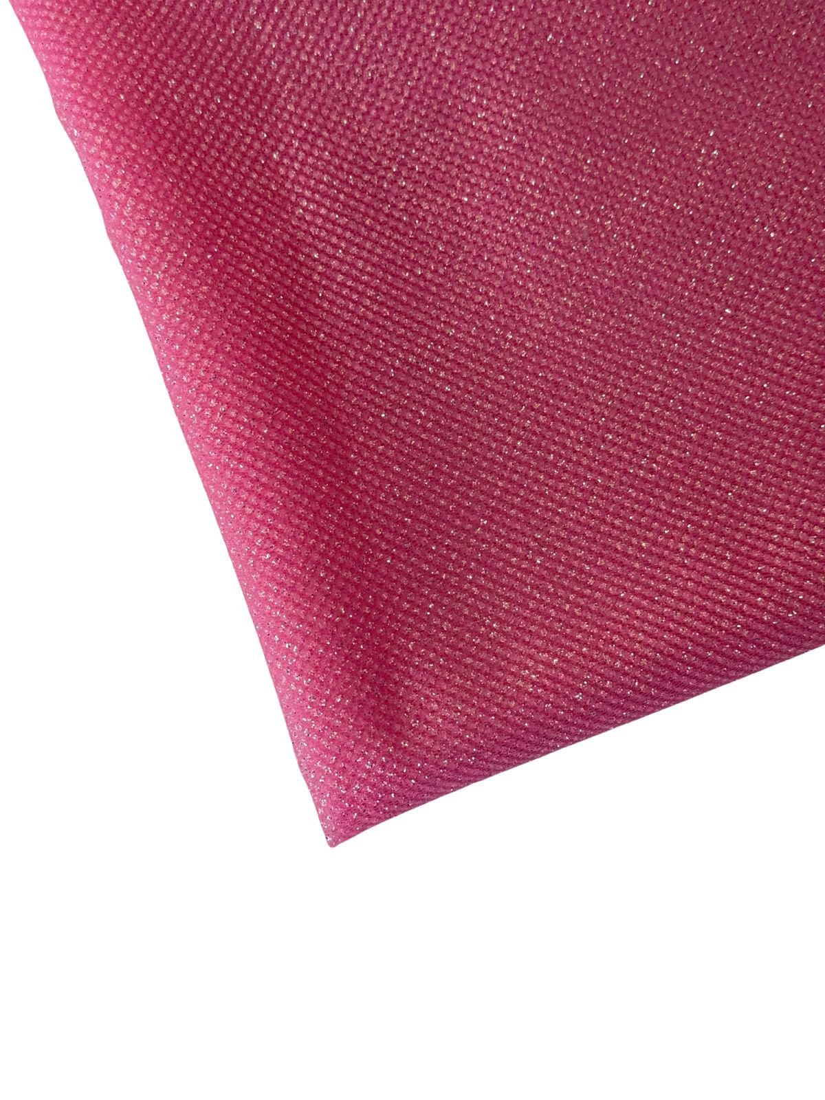 Tule com brilho - Rosa