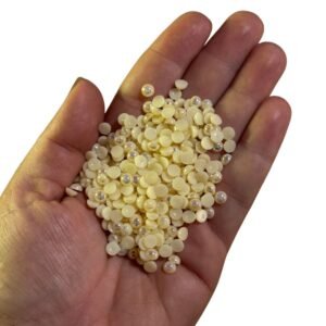 Meia pérola furta cor - Marfim (10g)