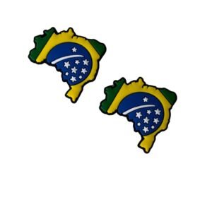 Aplique emborrachado Mapa do Brasil - Imagem 1