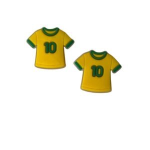 Aplique emborrachado Camisa 10 do Brasil - Imagem 1