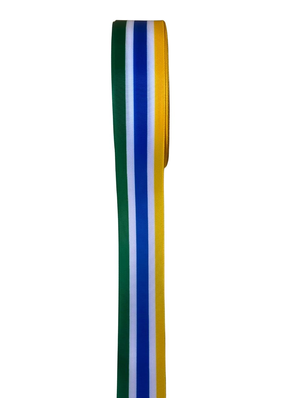 Fita importada estampa listras do brasil 38mm