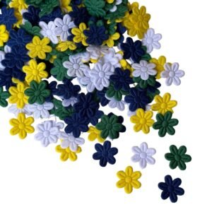 Flor prensada cores do Brasil 1.8cm (20und) - Imagem 1