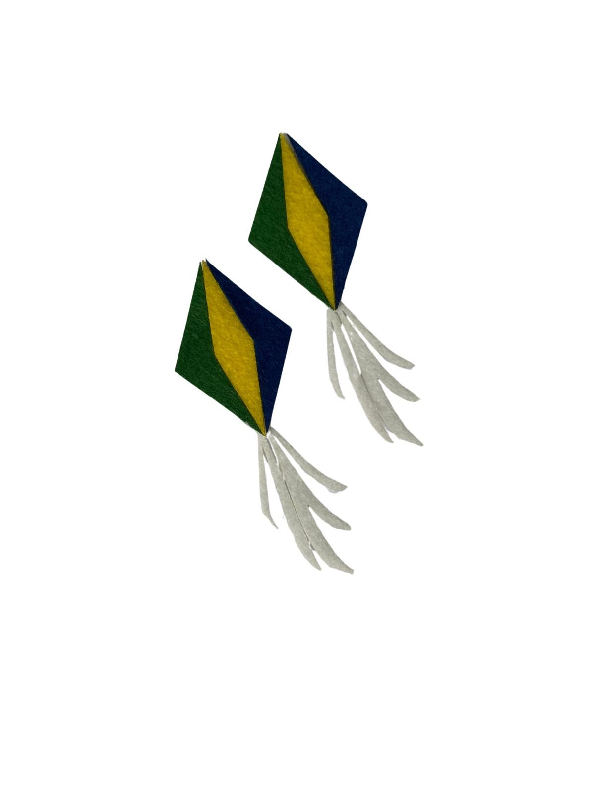 Aplique de feltro Balão junino do Brasil (1 und)