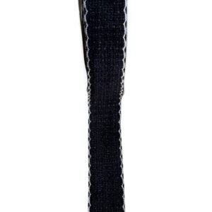 Fita tweed com borda ondulada preto 38mm - Imagem 1