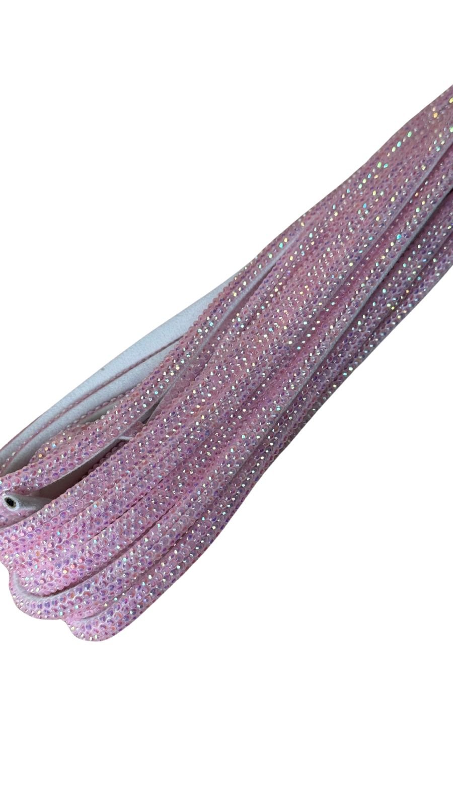 Meia cana 6mm rosa furta-cor