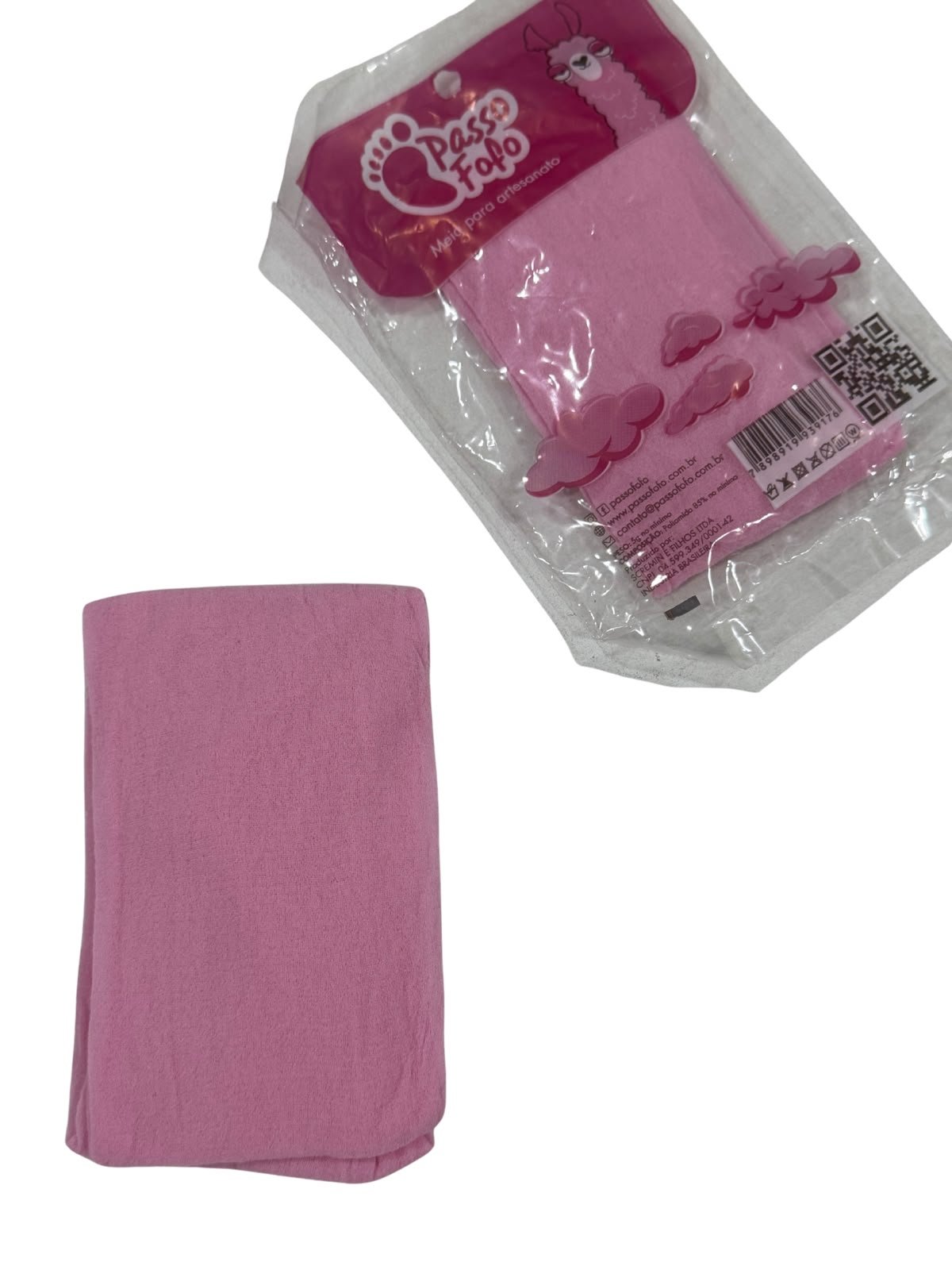 Meia de seda Passo fofo Rosa princesa