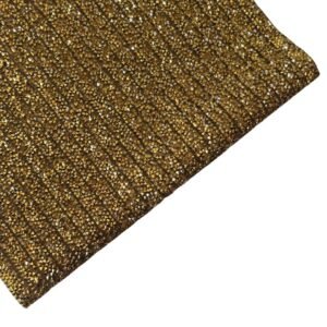 Manta de strass Dourado 1x40cm - Imagem 1
